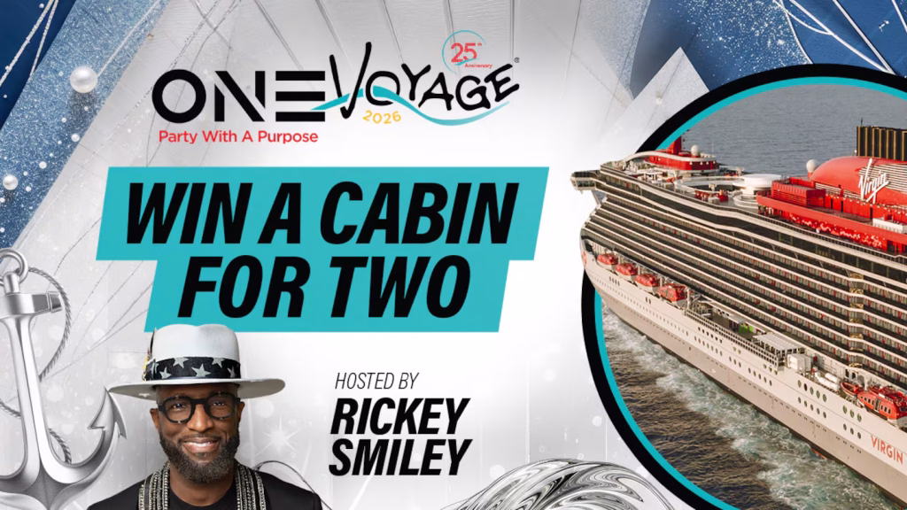You Could Win a One Voyage 2026 Cruise Hosted by Rickey Smiley & Music by T.I., Keith Sweat + More!